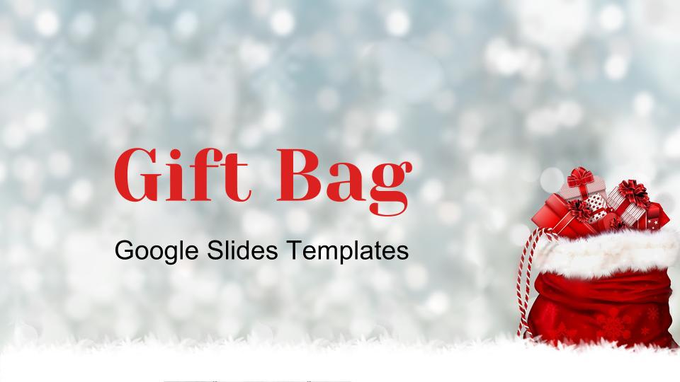 Gift Bag - Google Slides Templates