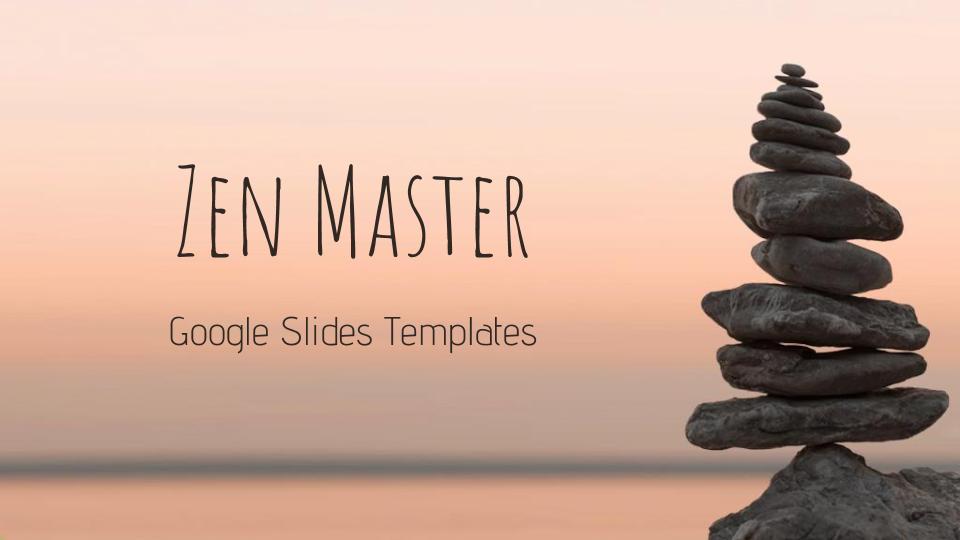 Zen Master - Google Slides Templates